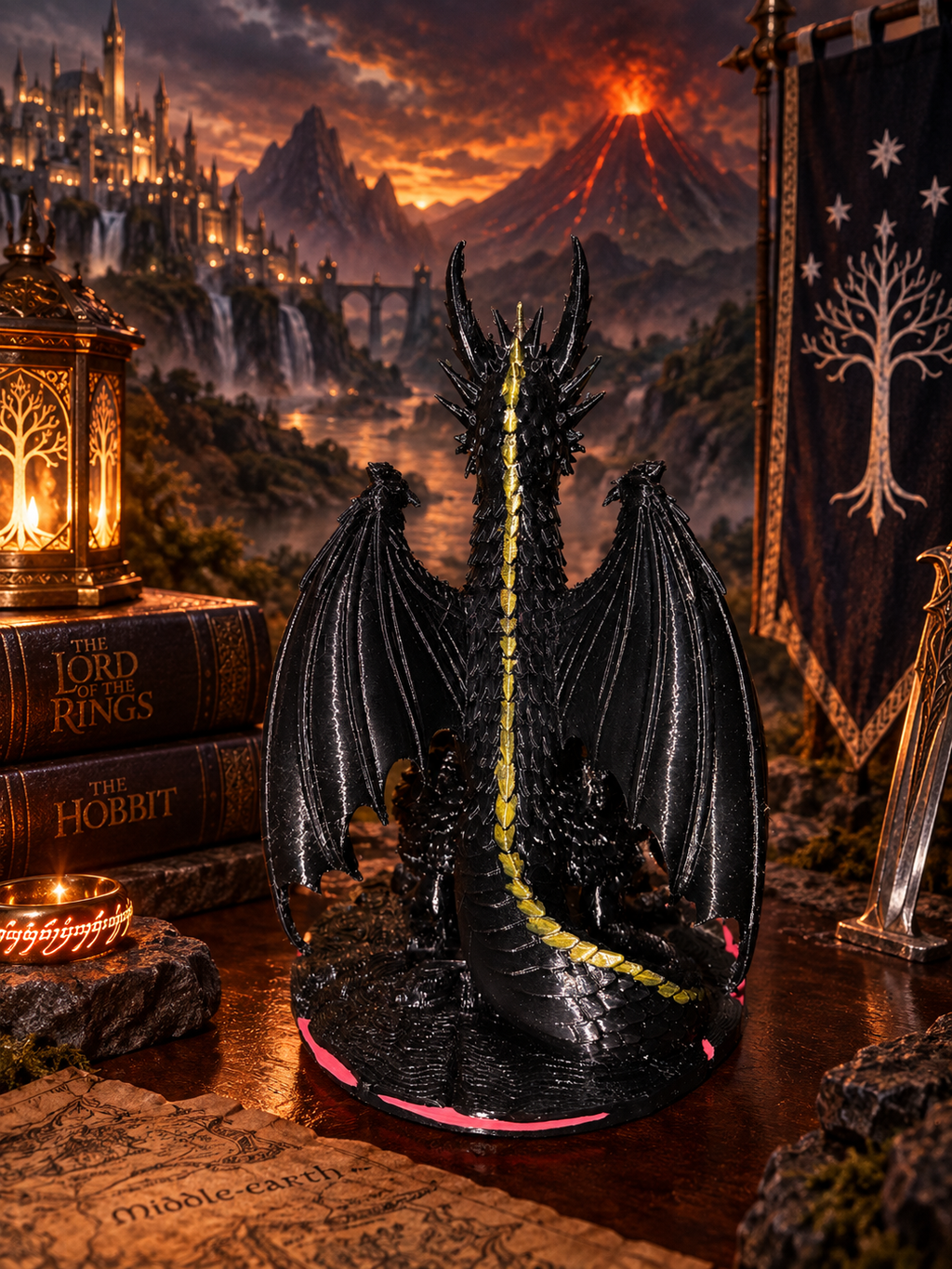 🐉 Supporto Controller Dragon – Dark Fantasy Edition